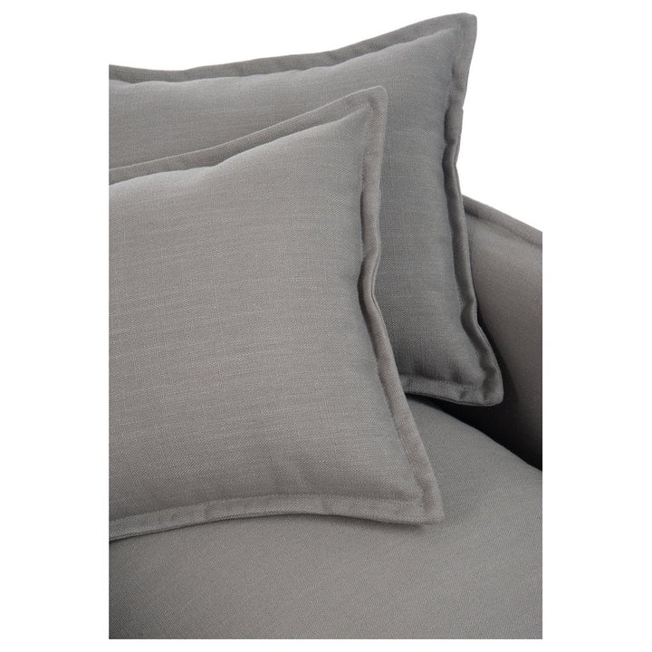 Coussins Canapé Lin Gris - Designix