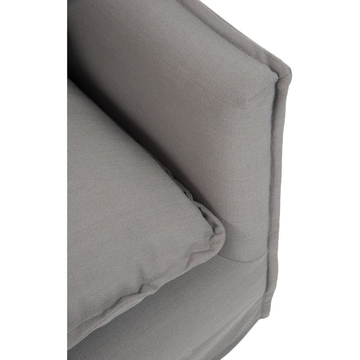 Coussins Canapé Lin Gris - Designix