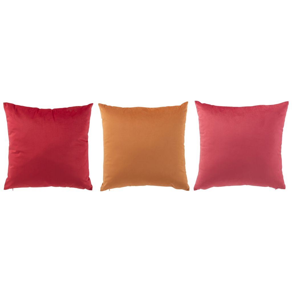 Coussins Velours Ocre et Rose - Designix