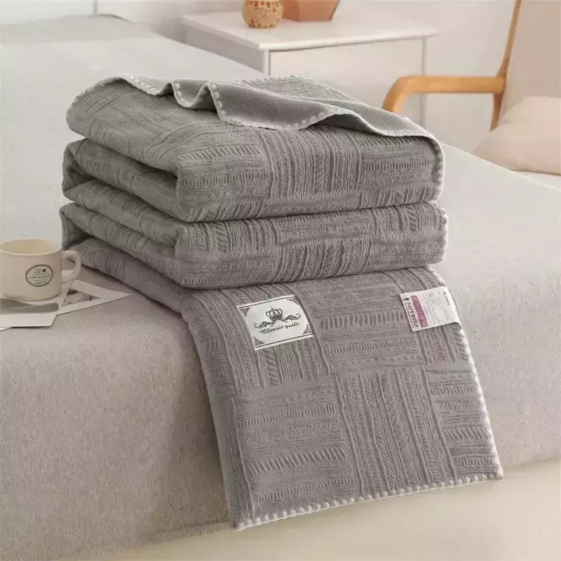 Couverture Légère Été | Plush - Designix Couette Gris 100x150cm