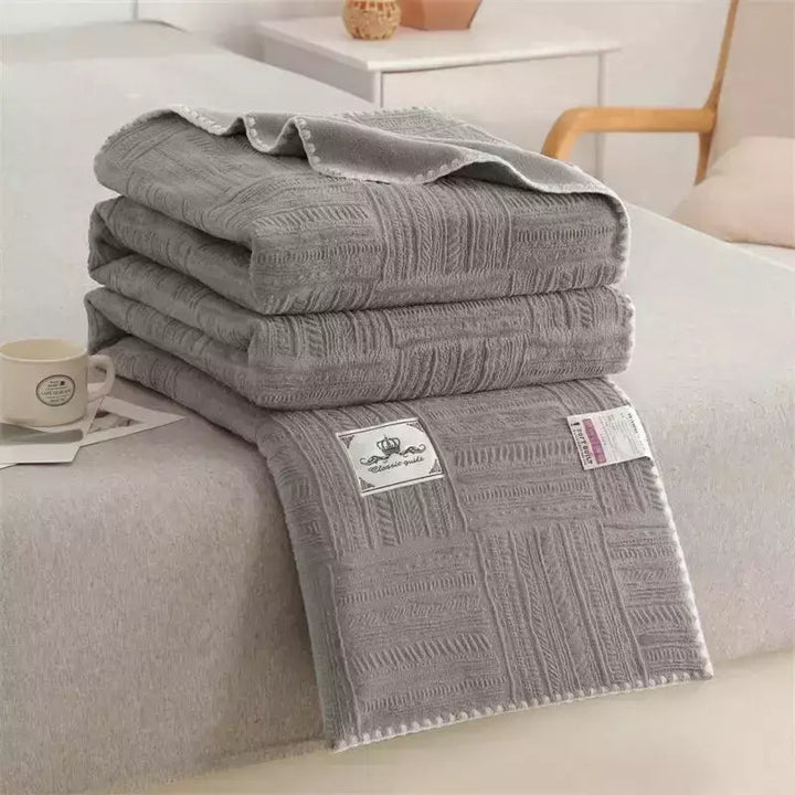 Couverture Légère Été | Plush - Designix Couette Gris 100x150cm