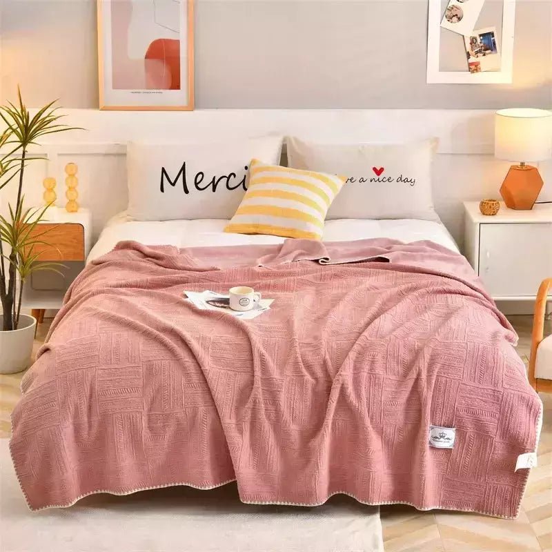 Couverture Légère Été | Plush - Designix Couette Rose 100x150cm