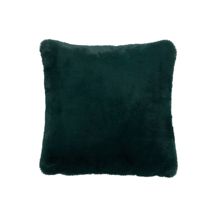 Coussin mignon en polyester vert foncé | Designix -     - https://designix.fr