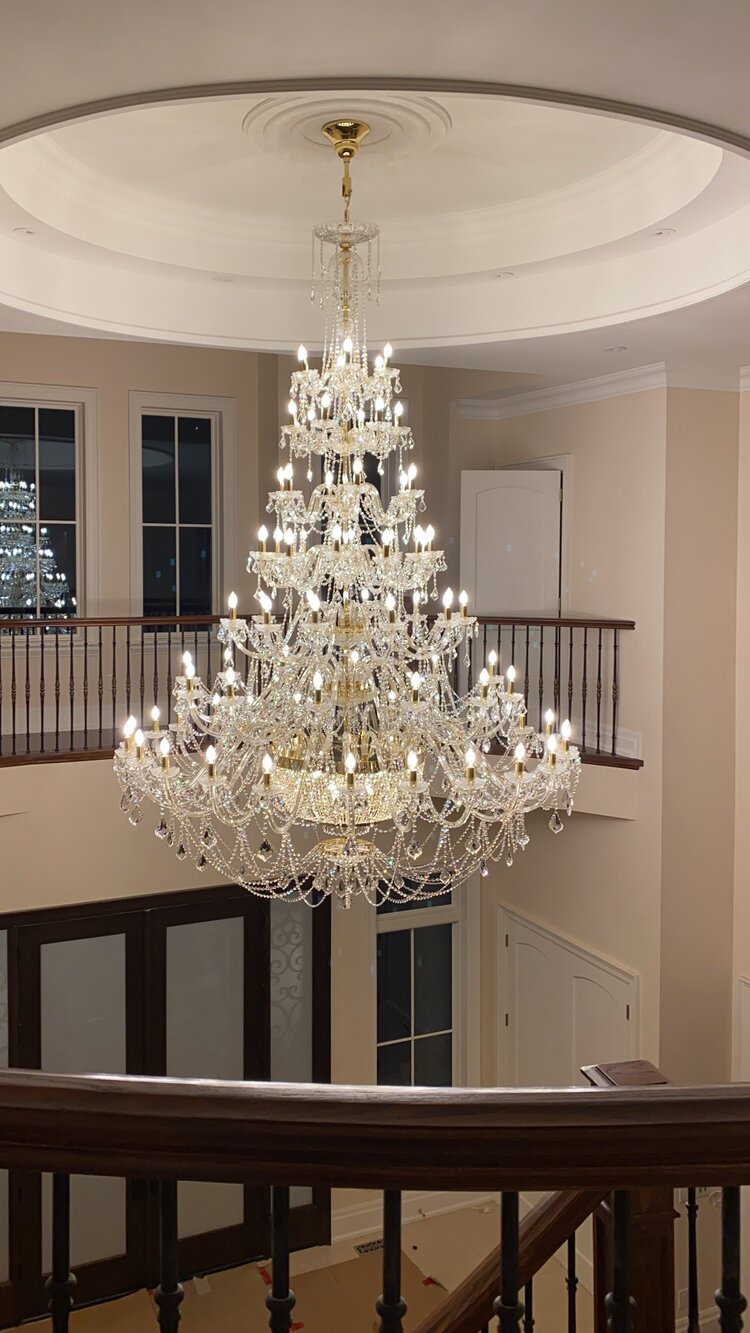 Lustre en cristal