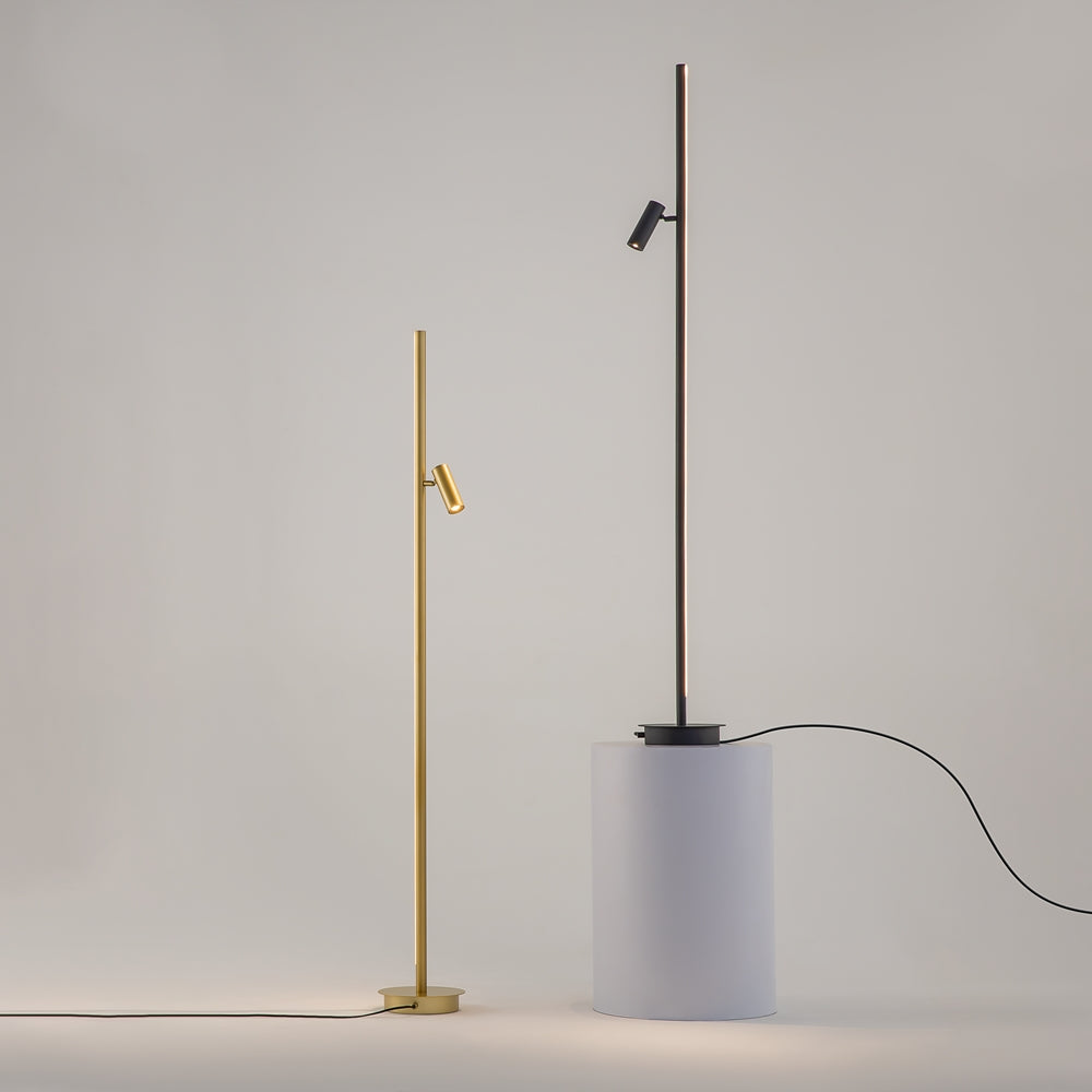 Thin Lampadaire doré