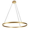 Suspension luminaire Ringlux doré