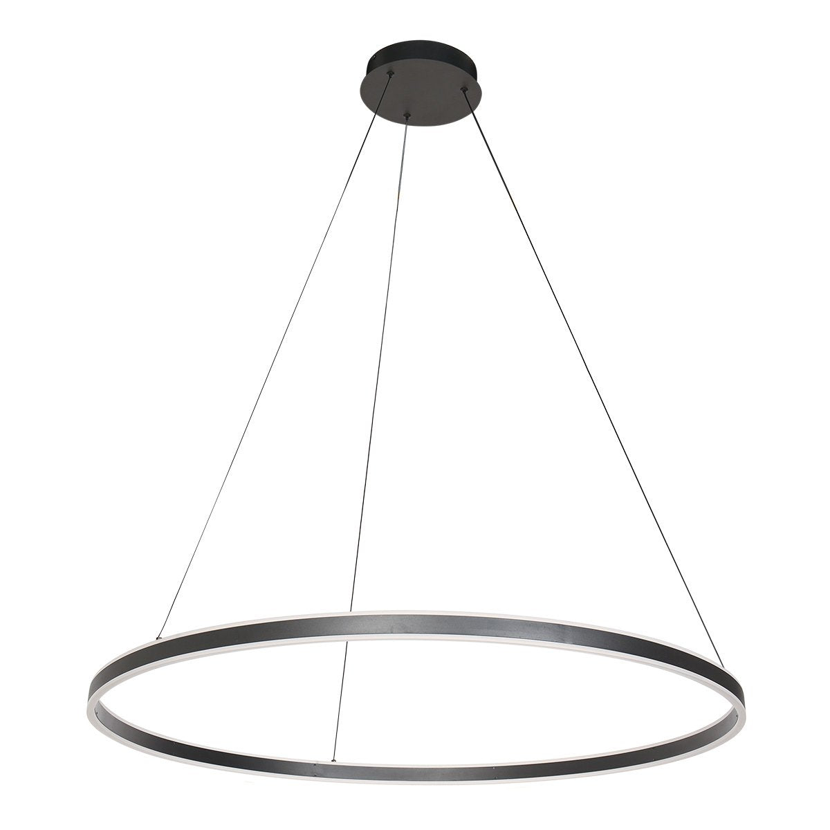 Suspension luminaire Ringlux noir