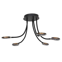 Plafonnier Turound noir