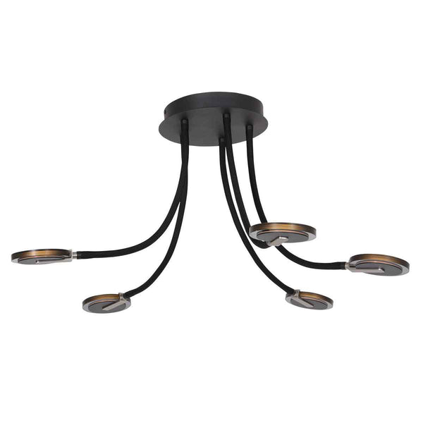 Plafonnier Turound noir