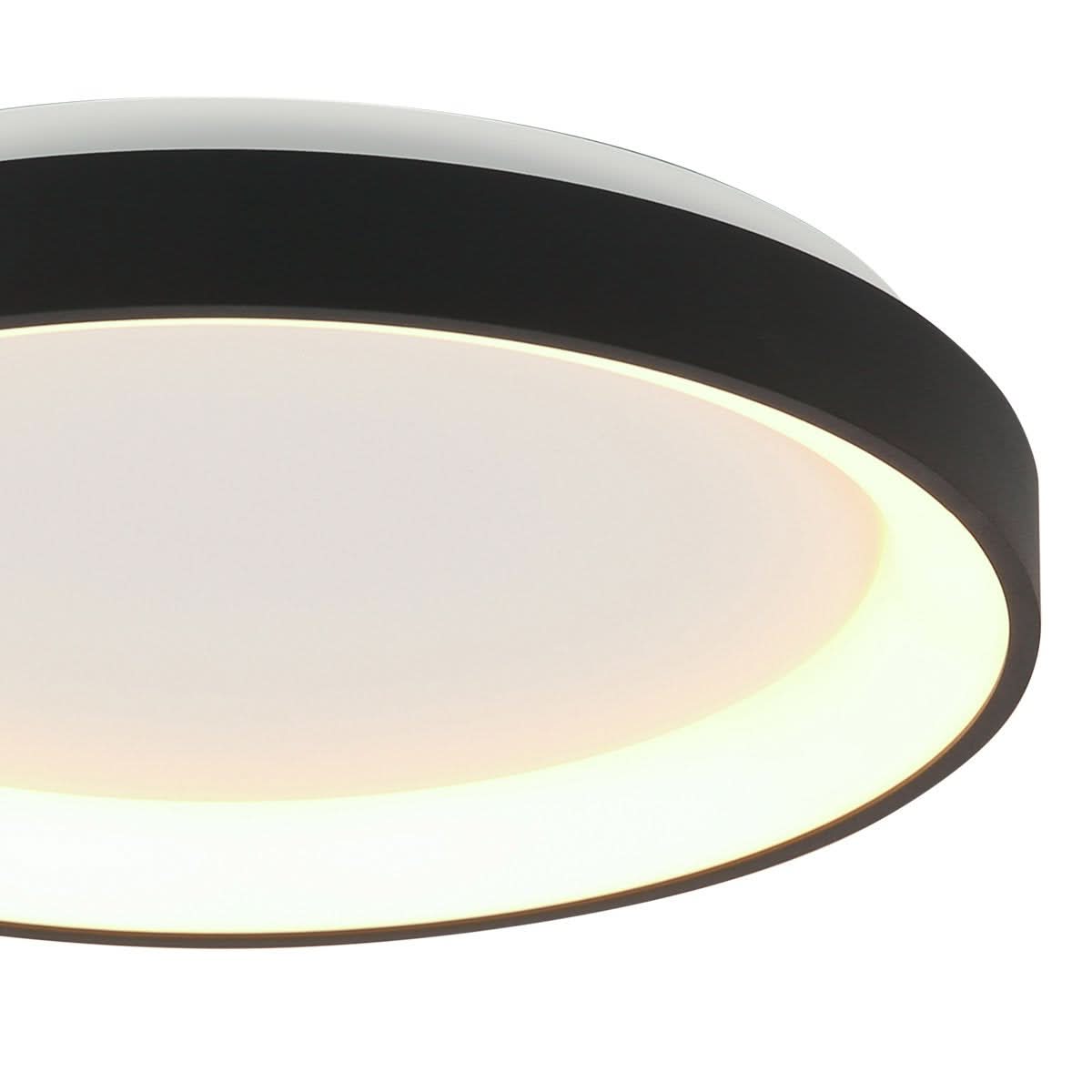 Plafonnier Ringlede noir