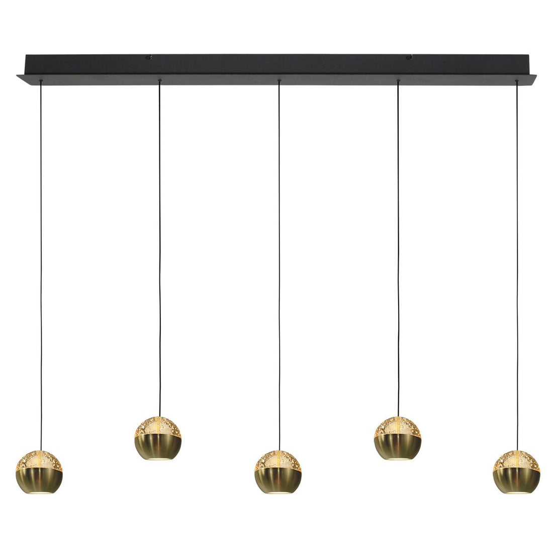 Suspension luminaire Belluno doré