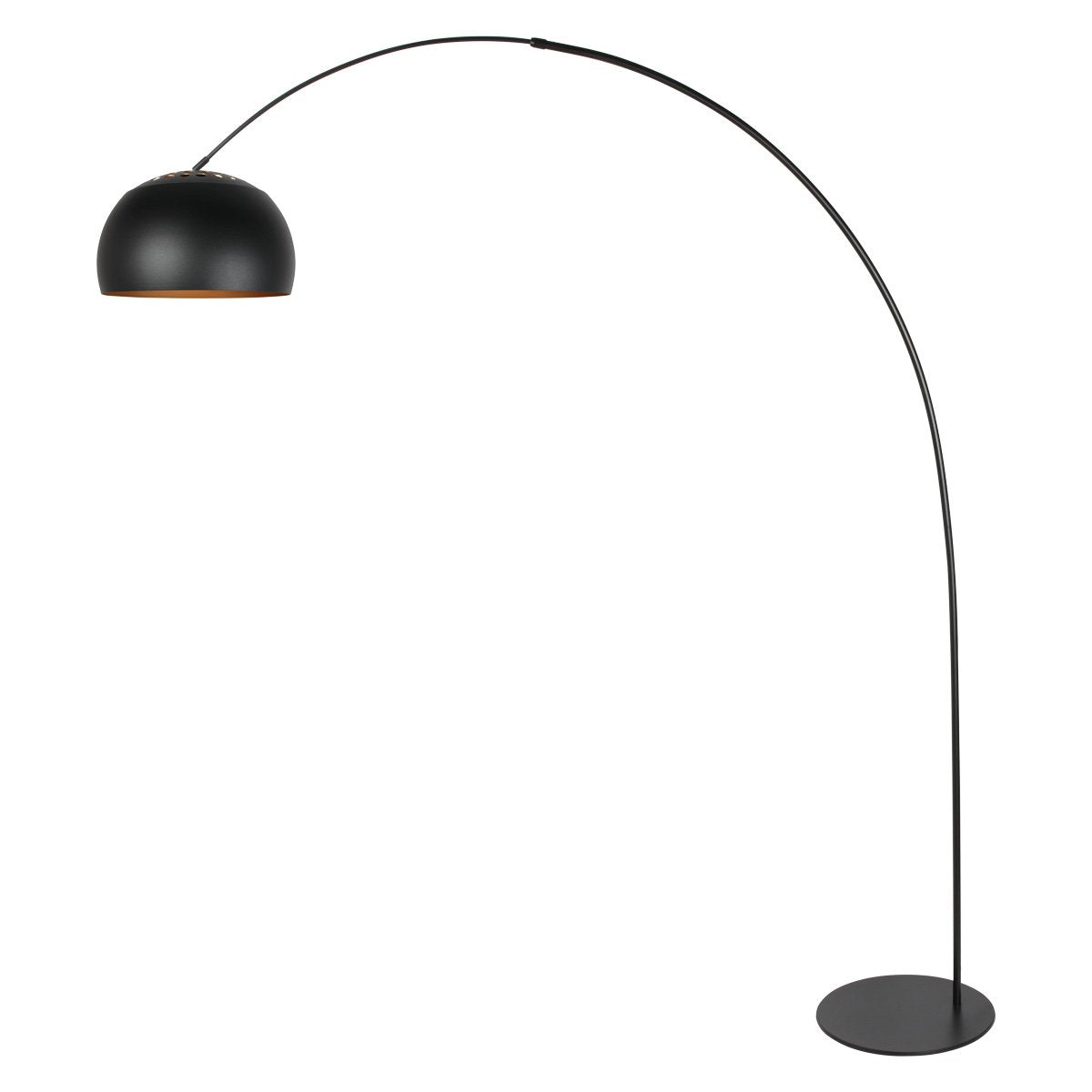 Lampadaire Anne-Curve noir