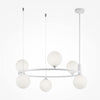 Ring Suspension luminaire blanc