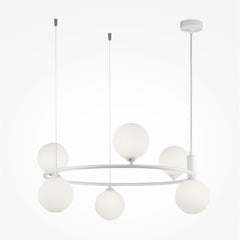 Ring Suspension luminaire blanc