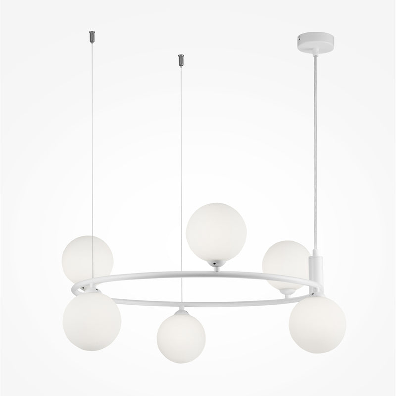 Ring Suspension luminaire blanc