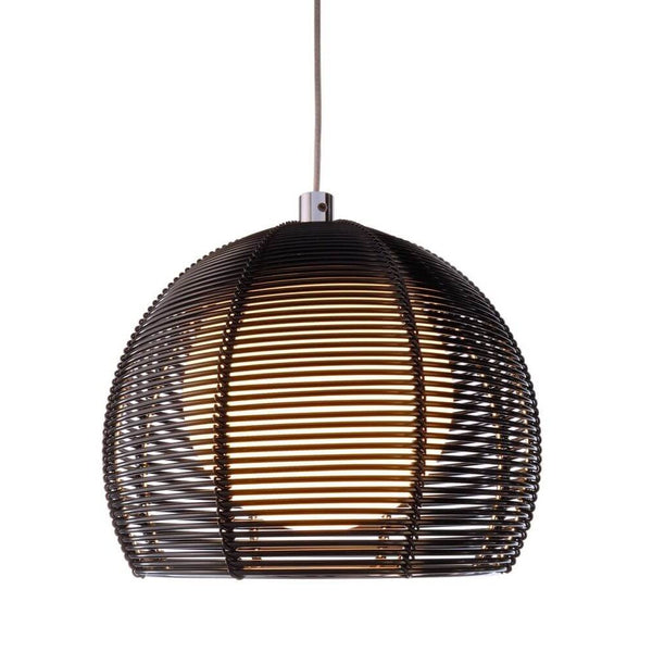 Suspension Filo noire, Ø 16 cm