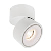 Spot Uni blanc, H 10,3 cm