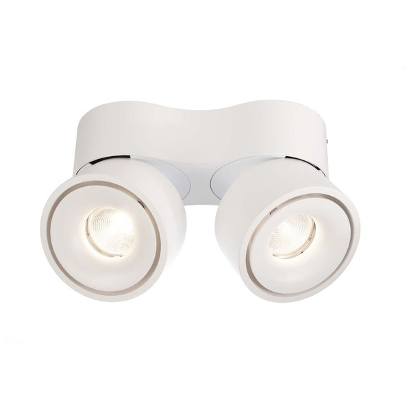 Spot Uni blanc, double, L 21,2 cm