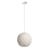 Suspension Asterope blanche