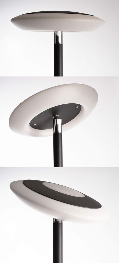 Lampadaire Bermuda noir et gris