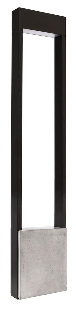 Lampadaire extérieur Chertan gris foncé, H 100 cm