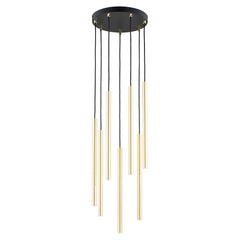 Suspension Tamrisal 7 lumières dorée