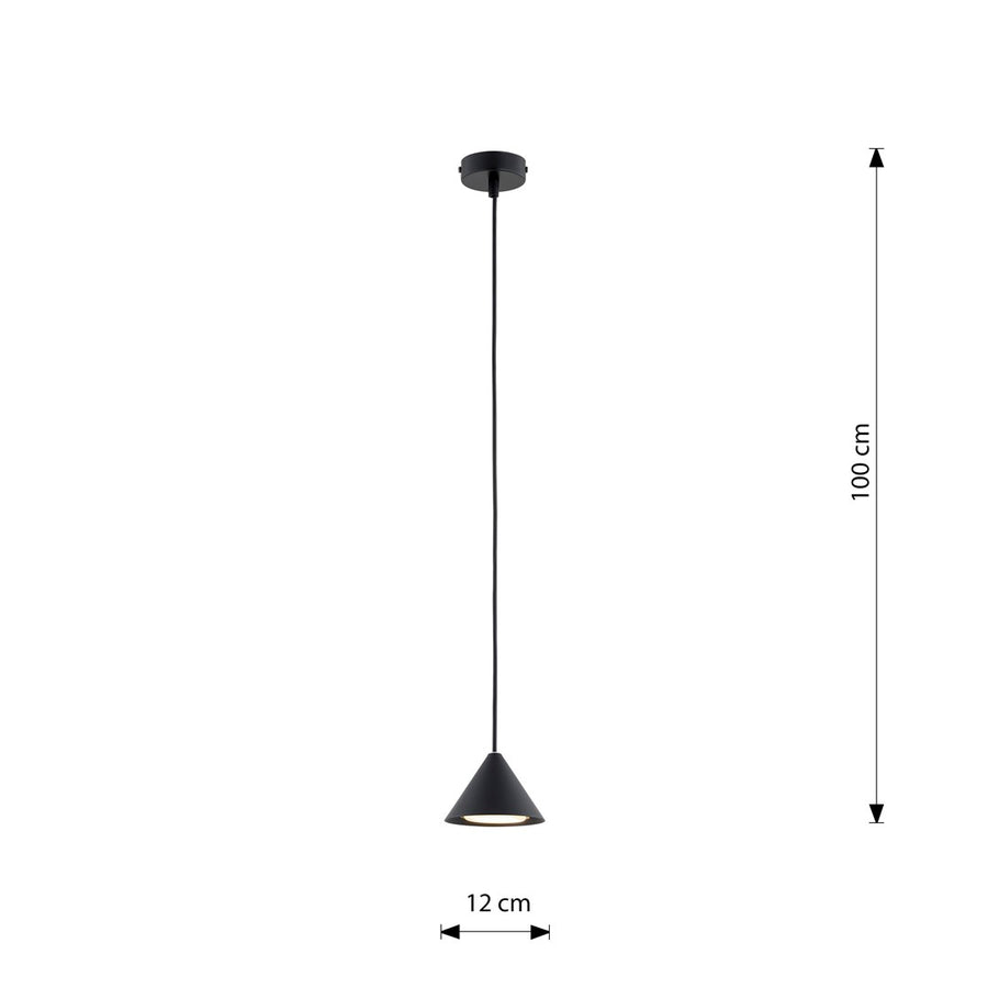 Suspension Fredarn noire