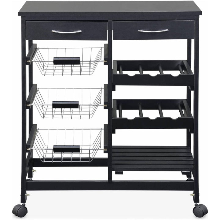 Desserte Cuisine Noire | Saphir - Designix Desserte