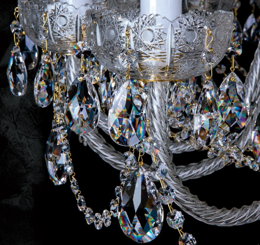 Lustre en cristal taille L037CLN