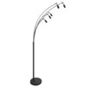 Lampadaire Bambus noir