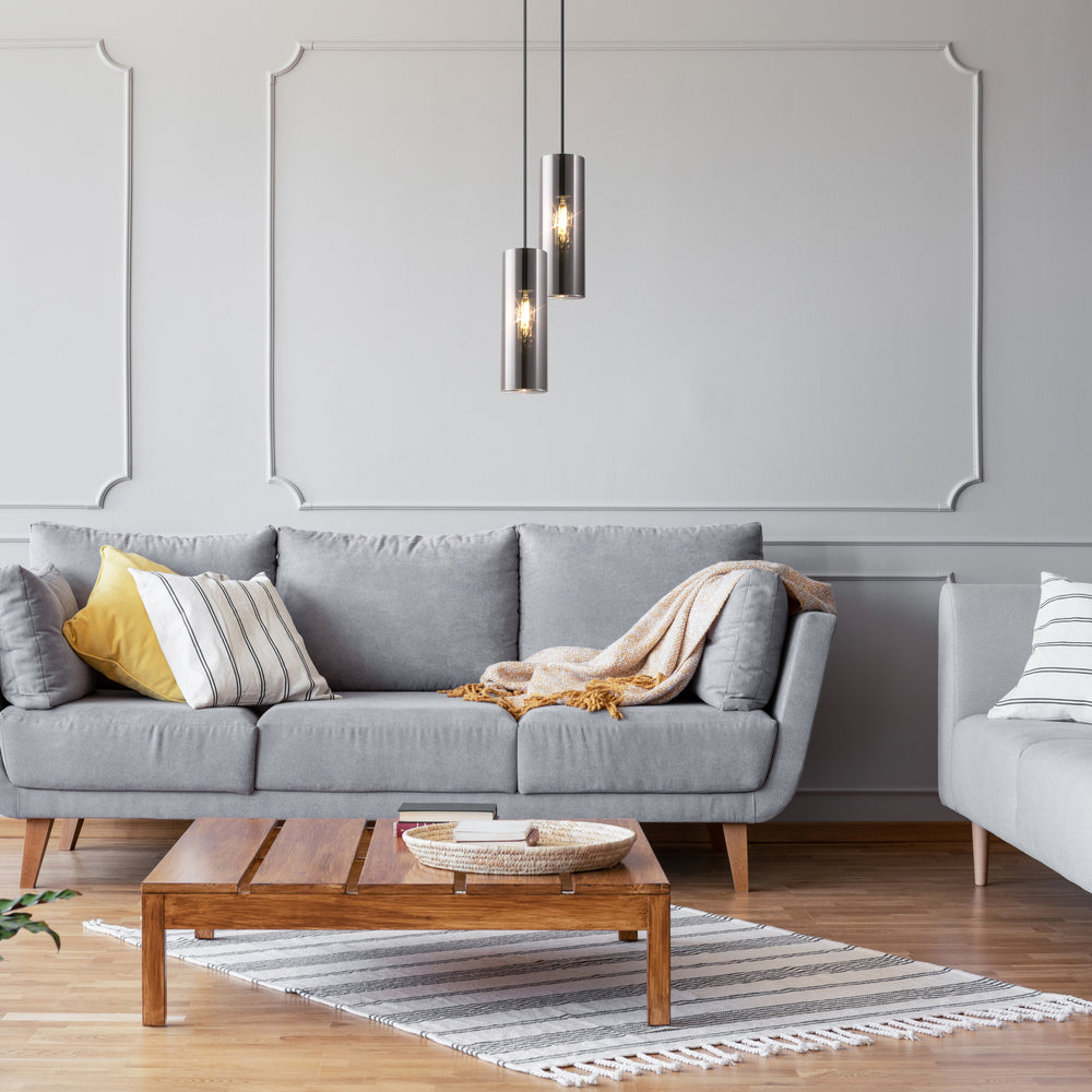 Gioia Suspension luminaire argenté