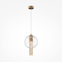 Flusso Suspension luminaire bronze