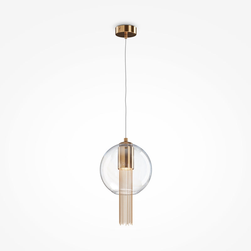 Flusso Suspension luminaire bronze
