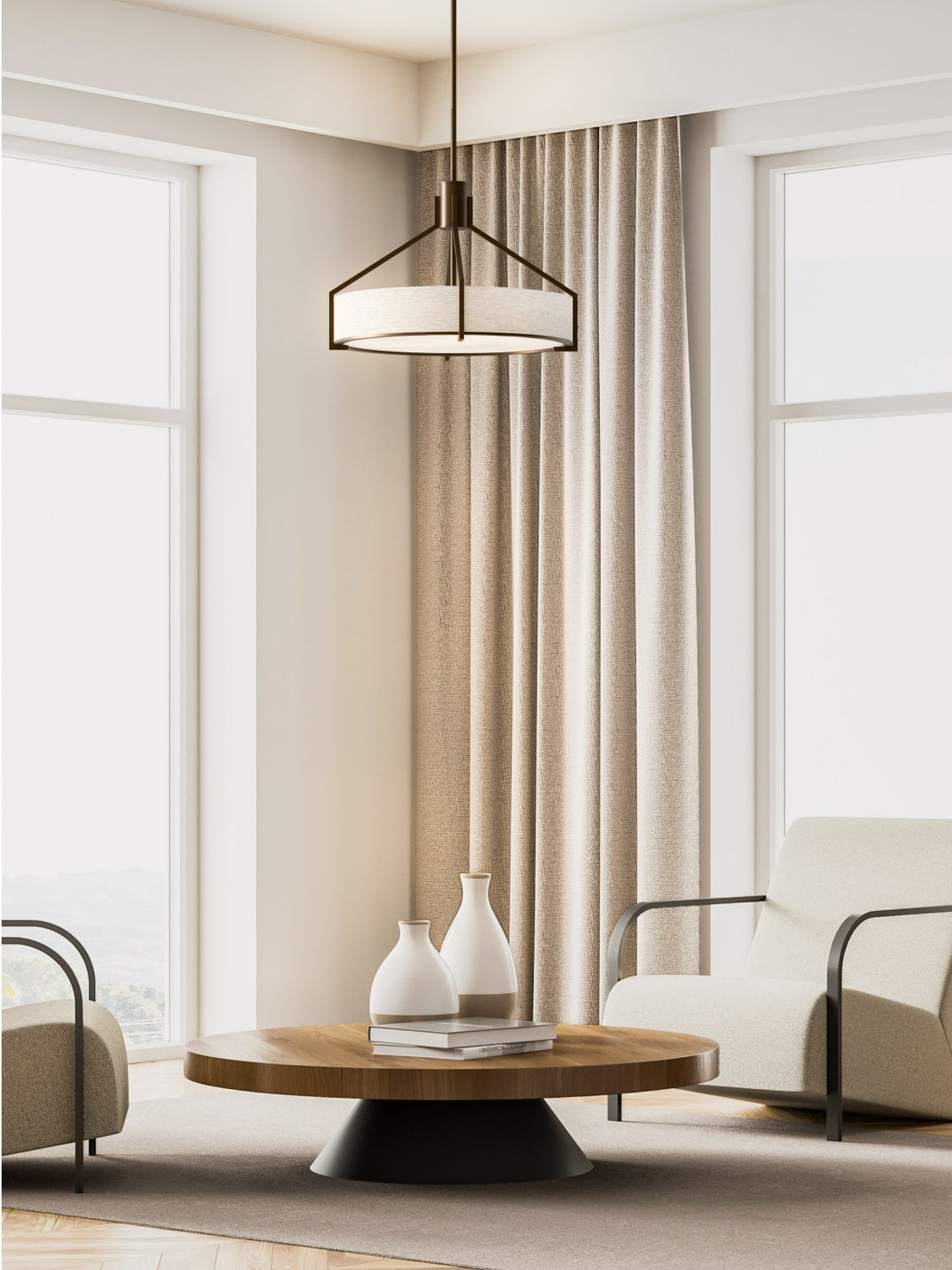 Suspension Doretto 50, verre