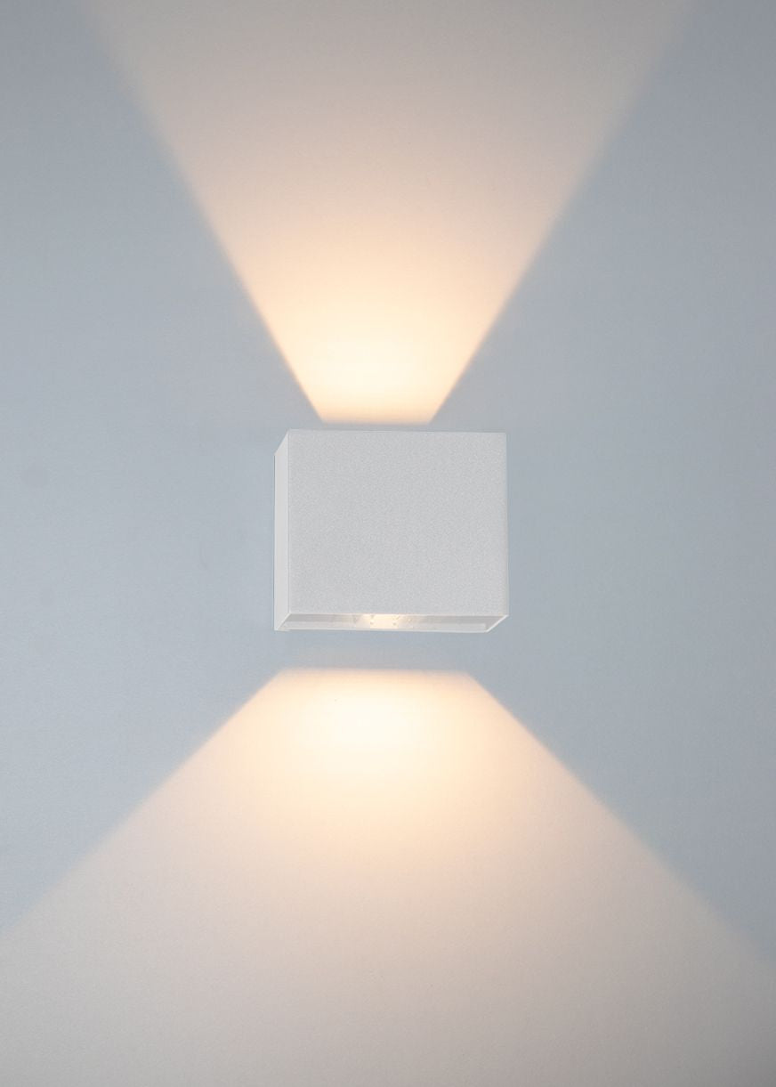 Applique extérieure Beamo blanche