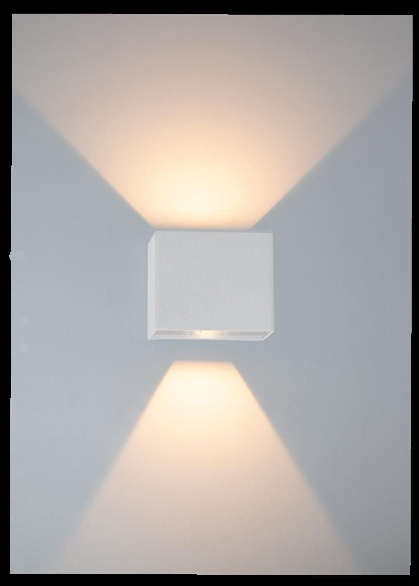 Applique extérieure Beamo blanche