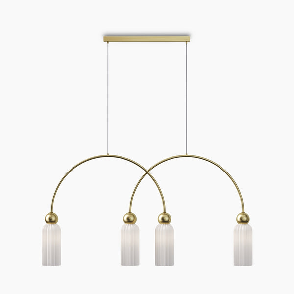 Antic Suspension luminaire doré