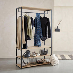 Dressing Industriel Métal Bois | Éventail
