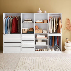 Dressing Modulable Blanc Moderne | Glace