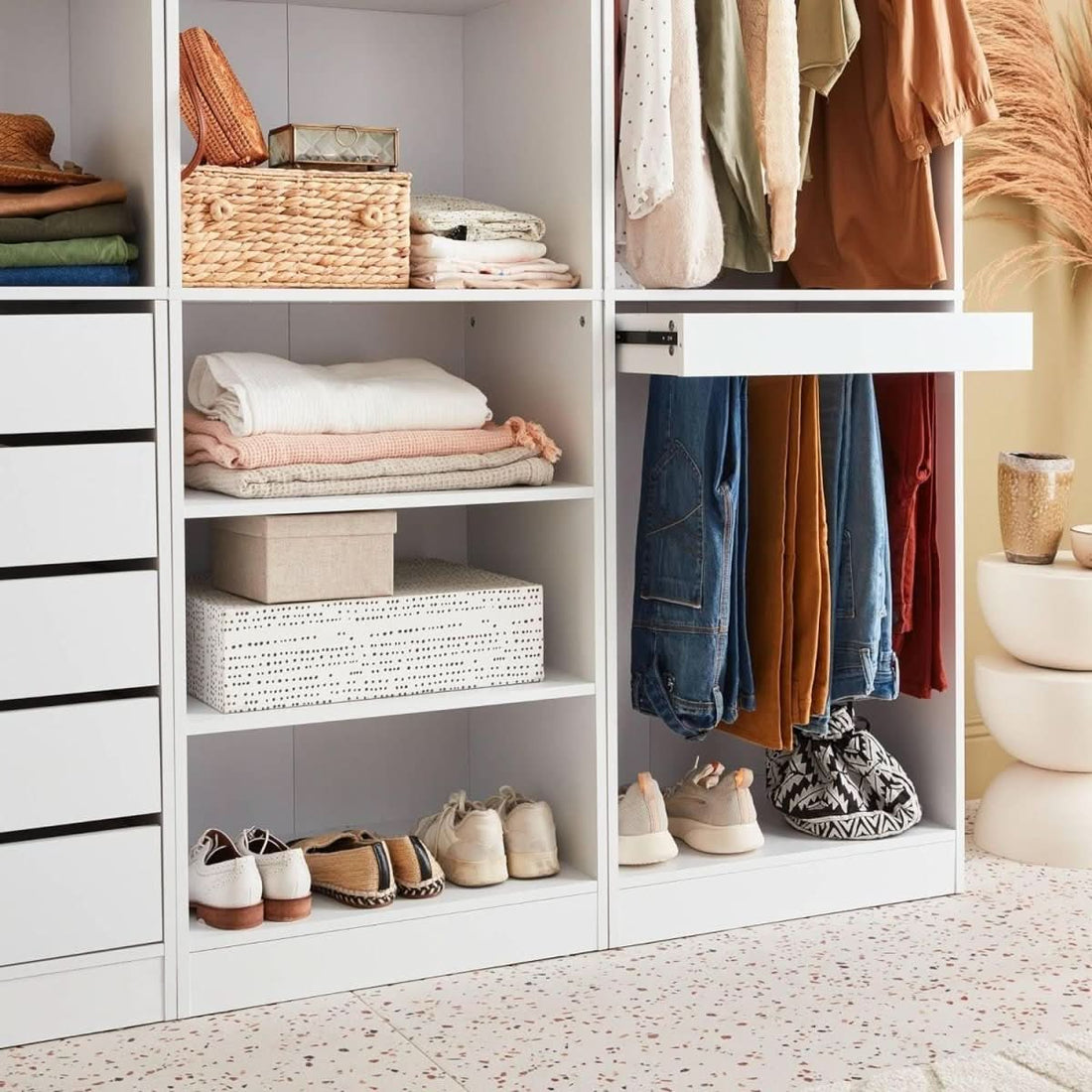Dressing Modulable Blanc Moderne | Glace
