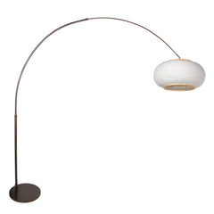 Lampadaire Silva-Alba blanc