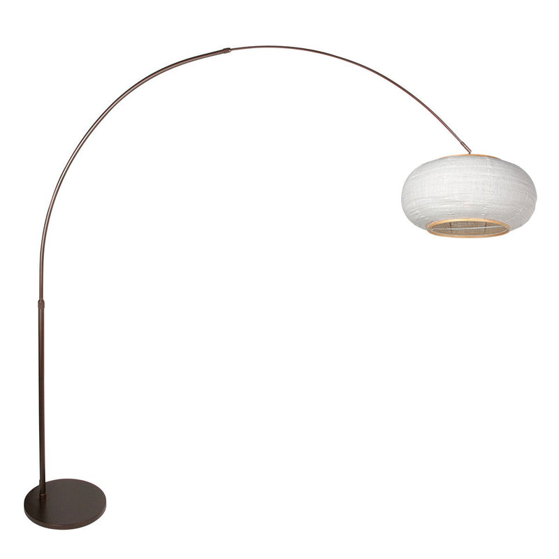 Lampadaire Silva-Alba blanc
