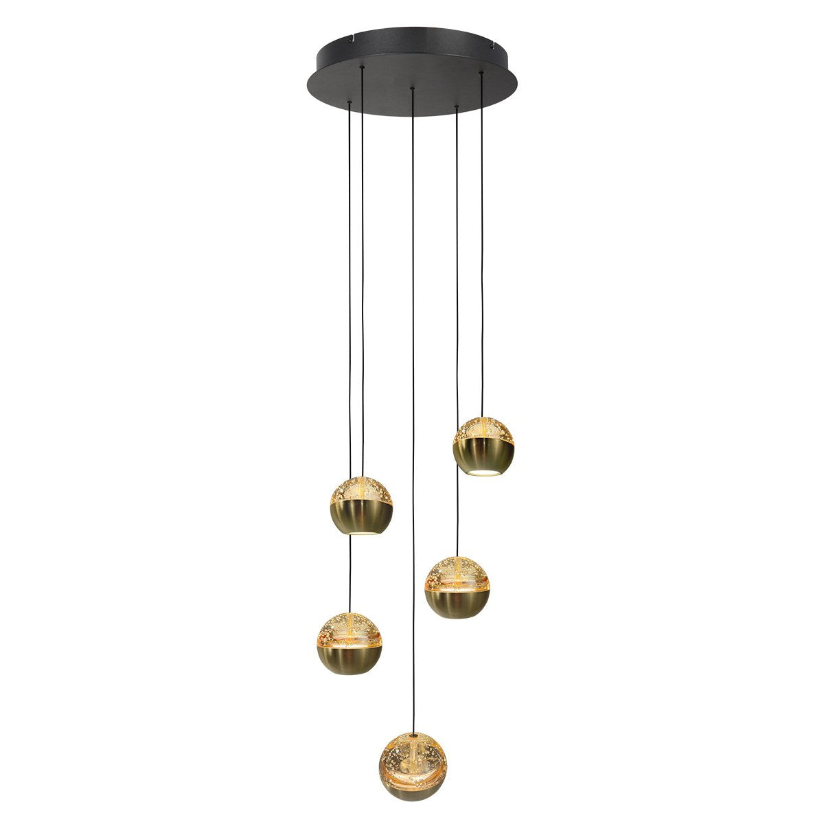 Suspension luminaire Belluno doré