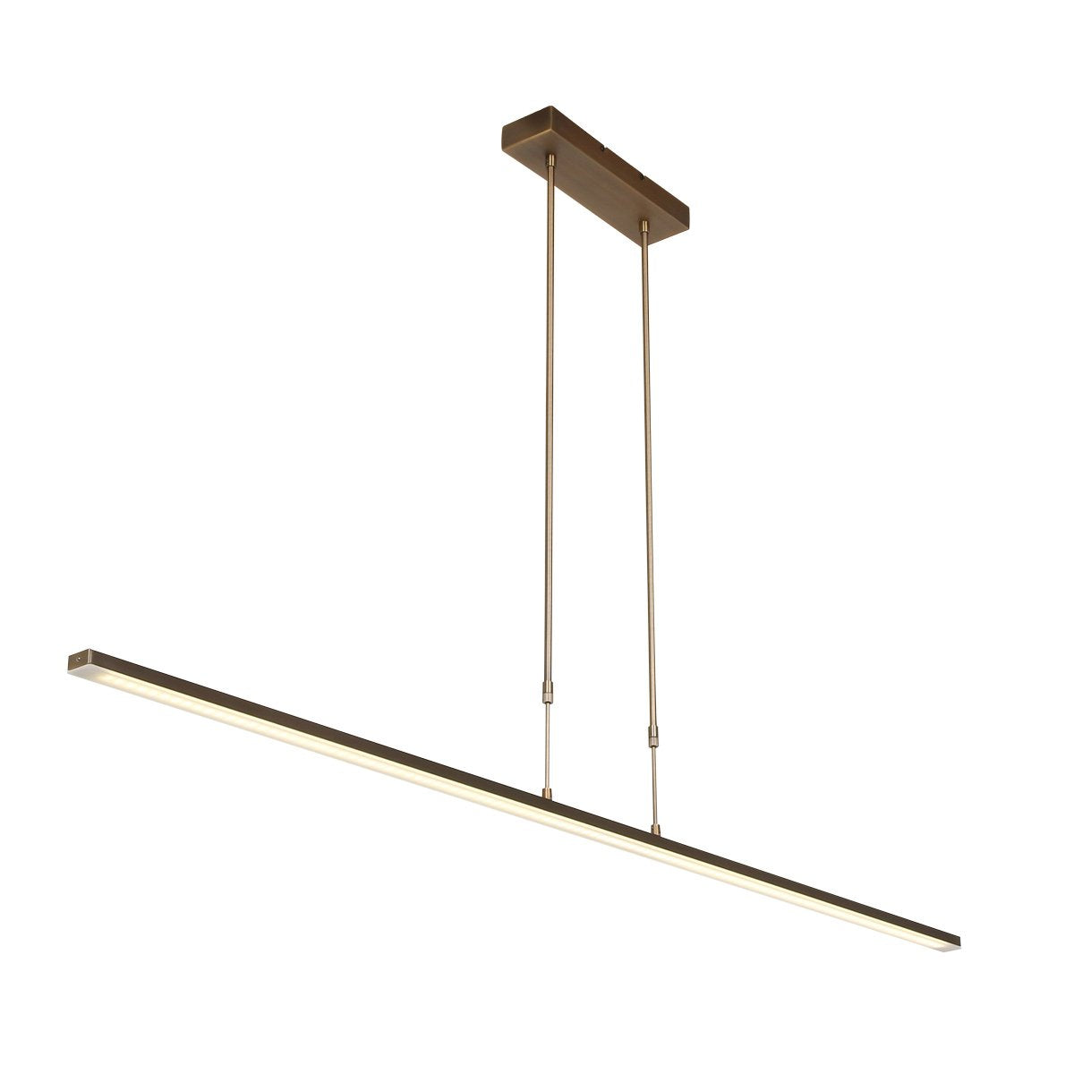Suspension luminaire Zelena Led bronze
