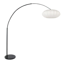 Lampadaire Luma-Nola noir