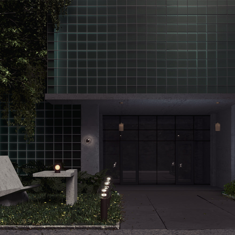 Elyra Luminaire marron