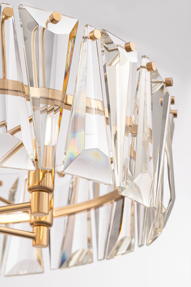 Puntes Suspension luminaire doré