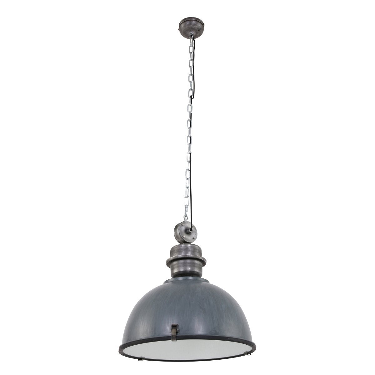 Suspension luminaire Bikkel gris