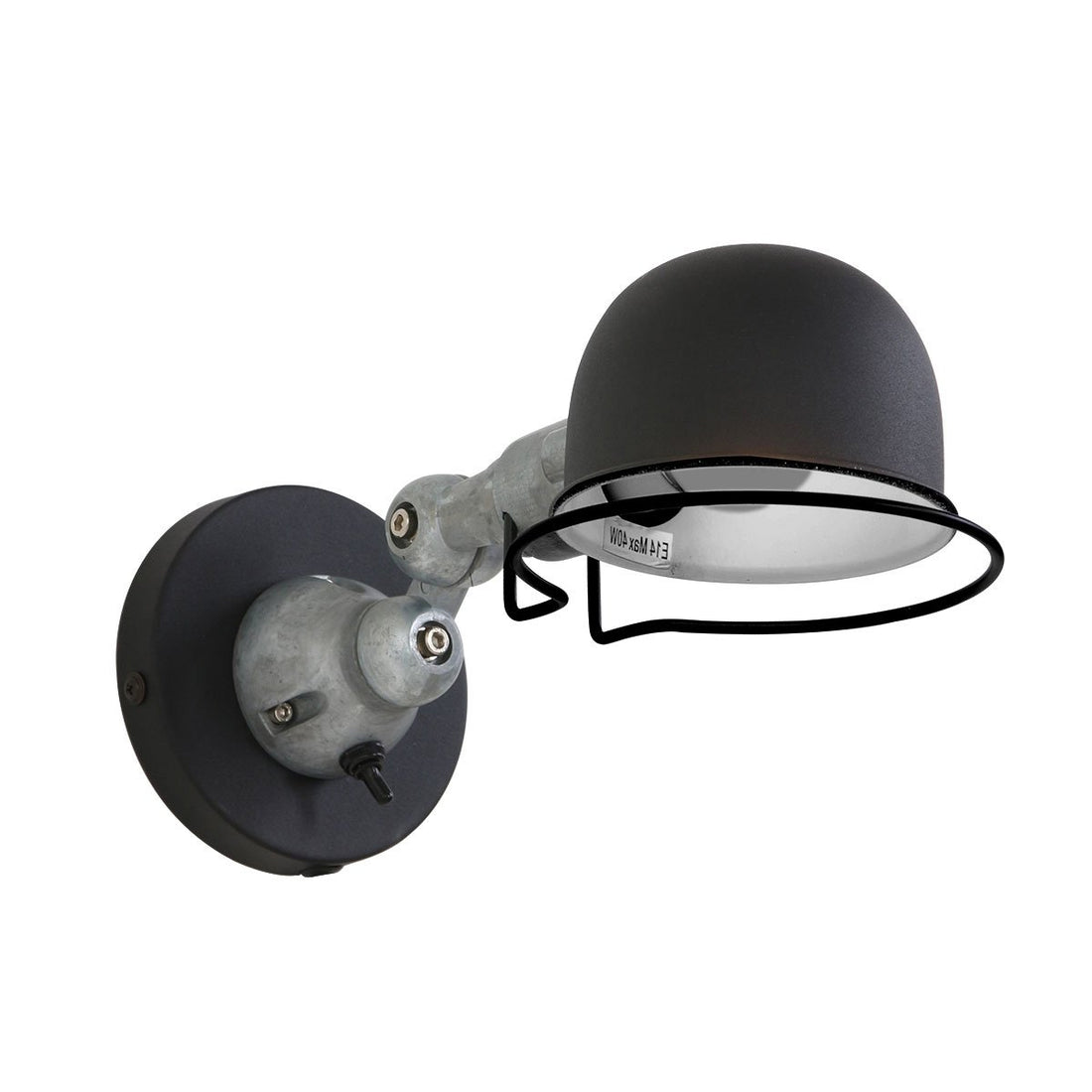 Applique murale Davin noir