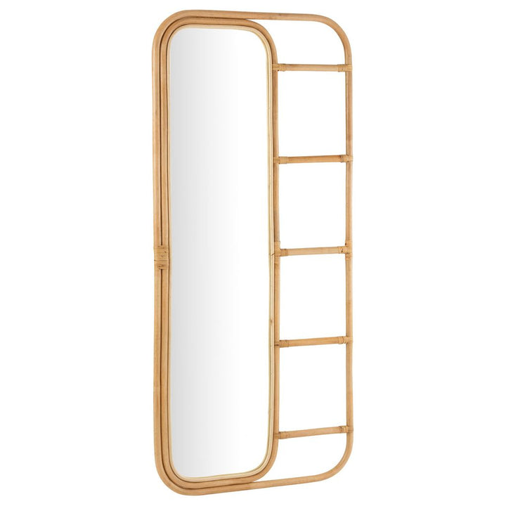 Échelle Miroir Rotin Naturel - Designix